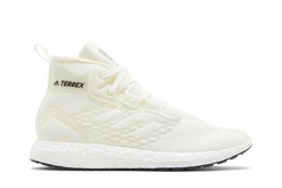 Adidas: Белые кроссовки  Terrex Free Hiker