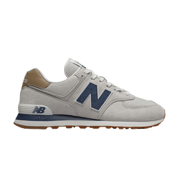 New Balance: Светлые кроссовки  574