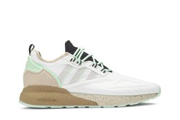 Adidas: Белые кроссовки  ZX-2K Boost