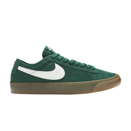 Nike: Зелёные кроссовки  Blazer Low