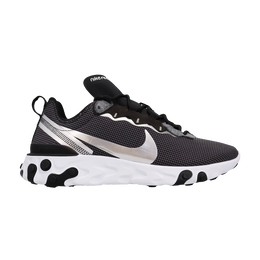 Nike: Чёрные кроссовки  React Element 55