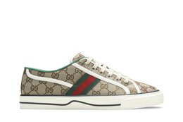 Gucci: Коричневые кроссовки  Tennis 1977