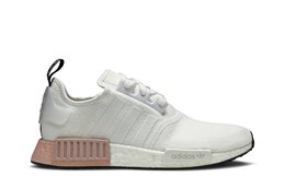 Adidas: Белые кроссовки  NMD_R1