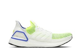 Adidas: Белые кроссовки  UltraBoost 19