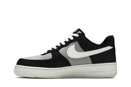 Nike: Чёрные кроссовки  Air Force 1