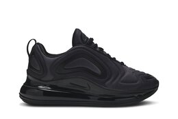 Nike: Чёрные кроссовки  Air Max 720