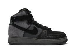 Nike: Чёрные кроссовки  Air Force 1 High