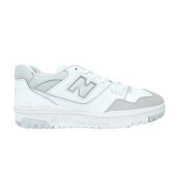 New Balance: Белые кроссовки  550