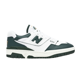 New Balance: Белые кроссовки  550