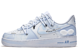 Nike: Голубые кроссовки  Air Force 1