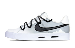 Nike: Чёрные кроссовки  Court