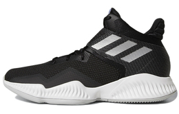Adidas: Чёрные кроссовки 