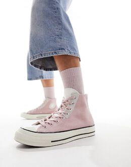 Converse: Розовые кроссовки  Chuck 70