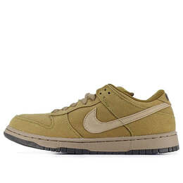 Nike: Зелёные кроссовки  SB Dunk Low Pro