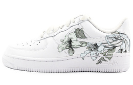 Nike: Серые кроссовки  Air Force 1