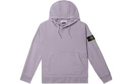 Stone Island: Фиолетовая толстовка 