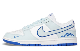 Nike: Белые кроссовки  Dunk