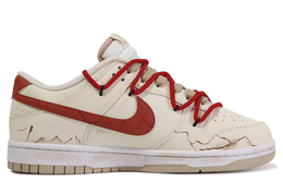 Nike: Коричневые кроссовки  Dunk