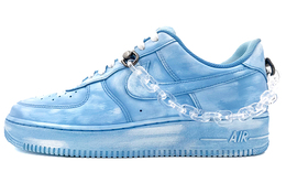 Nike: Синие кроссовки  Air Force 1