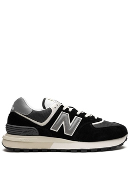 New Balance: Чёрные кроссовки  574