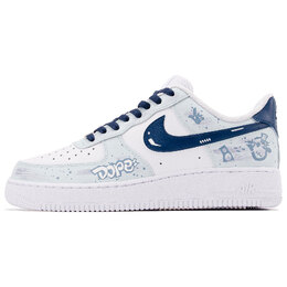 Nike: Зелёные кроссовки  Air Force 1