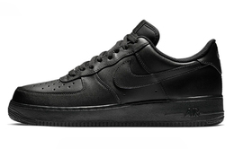 Nike: Чёрные кроссовки  Air Force 1