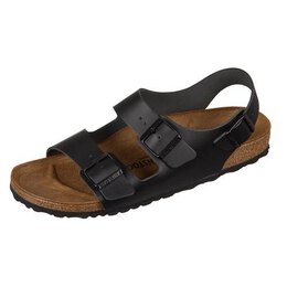 Birkenstock: Чёрные сандалии  Milano