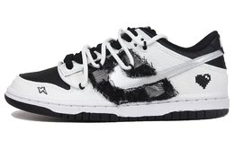 Nike: Чёрные кроссовки  Dunk