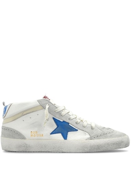 Golden Goose: Серые кроссовки  Mid Star