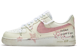 Nike: Бежевые кроссовки  Air Force 1