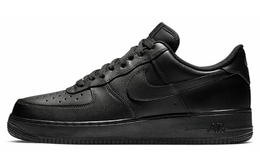 Nike: Чёрные кроссовки  Air Force 1