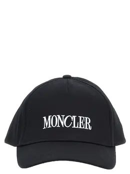 Moncler: Чёрная кепка 