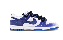 Nike: Фиолетовые кроссовки  Dunk
