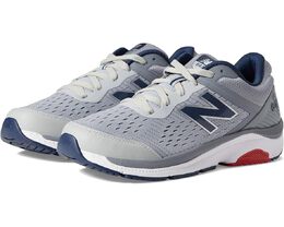 New Balance: Серебристые кроссовки 