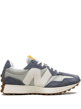 New Balance: Фиолетовые кроссовки  327