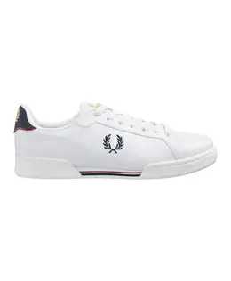 Fred Perry: Белые кроссовки 