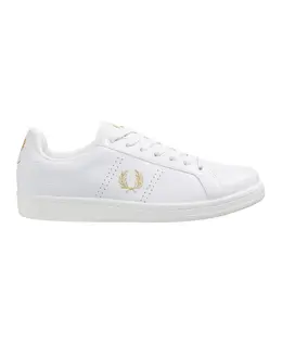 Fred Perry: Белые кроссовки 