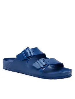 Birkenstock: Синие шлёпанцы  Arizona Eva