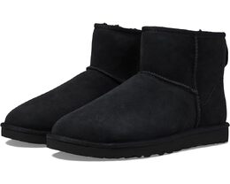 UGG: Чёрные ботинки  Classic Mini