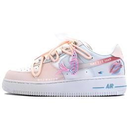 Nike: Розовые кроссовки  Air Force 1