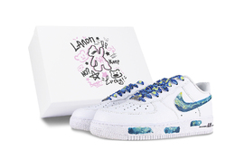 Nike: Голубые кроссовки  Air Force 1