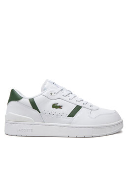 Lacoste: Зелёные кроссовки 