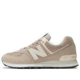 New Balance: Бежевые кроссовки  574