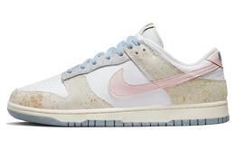 Nike: Серые кроссовки  Dunk Low