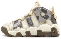 Nike: Бежевые кроссовки  Air More Uptempo