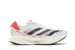 Adidas: Белые кроссовки  Adizero Adios