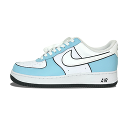 Nike: Чёрные кроссовки  Air Force 1