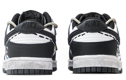 Nike: Чёрные кроссовки  Dunk