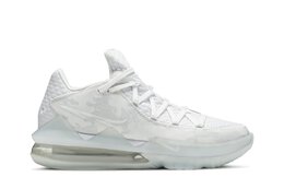 Nike: Белые кроссовки  Lebron 17 Low