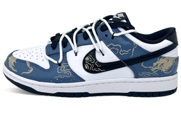 Nike: Чёрные кроссовки  Dunk